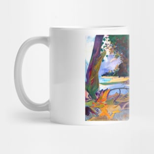 Te Burao The Hibiscus Tree 1892 Paul Gauguin Mug